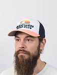 Бейсболка AMERICAN NEEDLE арт. 44890A-GLAKE Great Lakes Surf Club Riptide Valin (коралловый / белый)